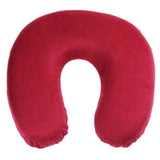 Suave En forma de U Lento Memoria de rebote Espuma Almohada Cuello Almohadas Cuidado de la salud Reposacabezas para el cuerpo Oficina Vuelo Coche Viajar 2019