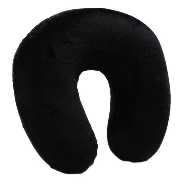 Suave En forma de U Lento Memoria de rebote Espuma Almohada Cuello Almohadas Cuidado de la salud Reposacabezas para el cuerpo Oficina Vuelo Coche Viajar 2019