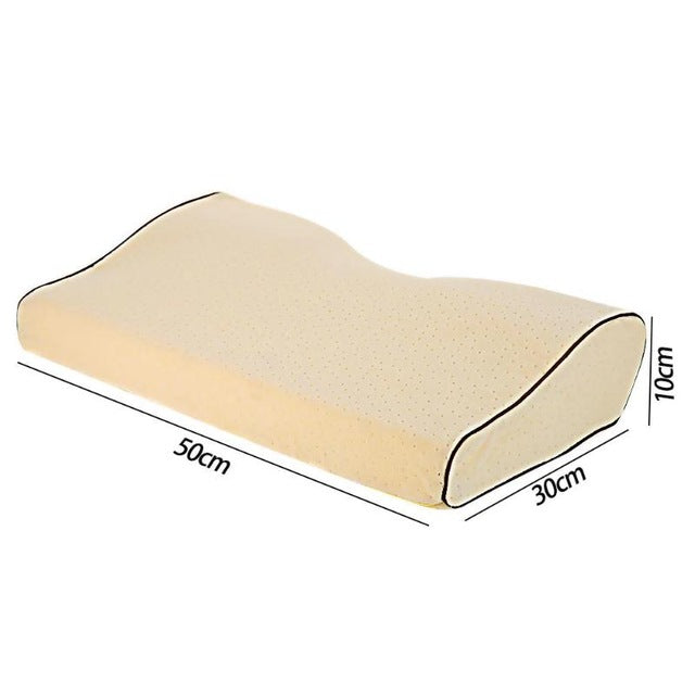 Diseño de mariposa Almohada con memoria Protección para el cuello Lenta memoria de rebote Almohada Cuidado de la salud Cuello ortopédico cervical Almohadas