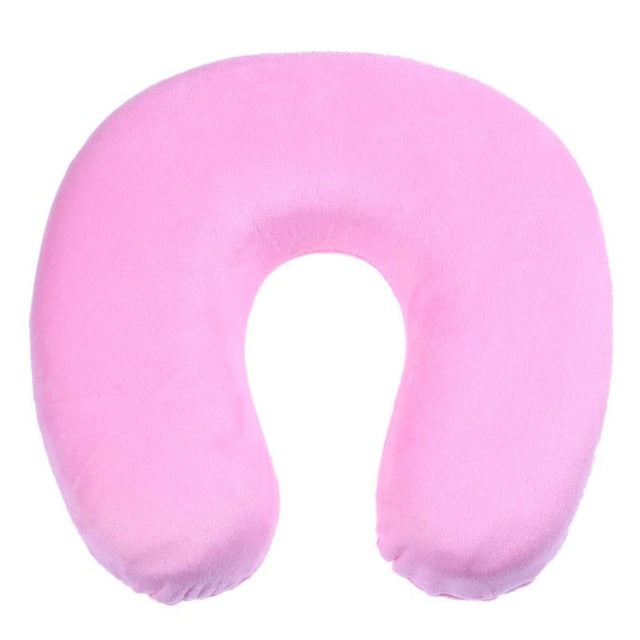 Suave En forma de U Cuello Viaje Almohada Dormir Lado Almohadas Algodón Embarazo Almohada Cuello Mantener Protección de la columna vertebral Cuidado de la salud